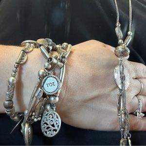 Lia Sophia love joy hope necklace